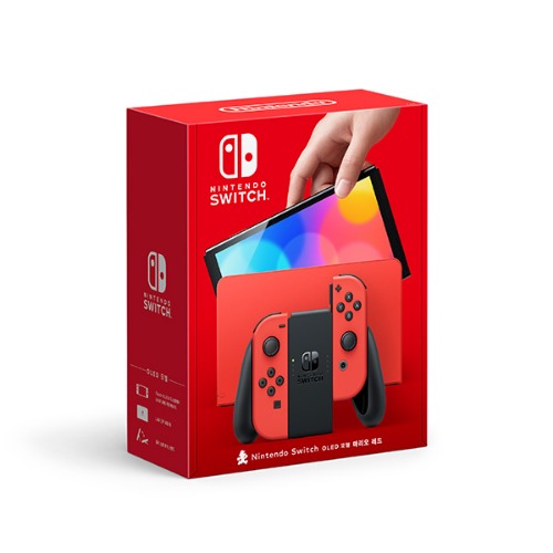 Nintendo Switch(OLED 모델) 마리오 레드